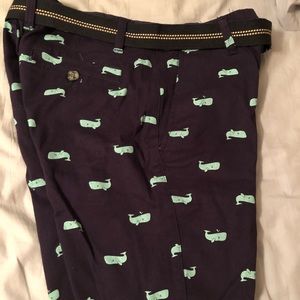 Whale shorts, new never warn
